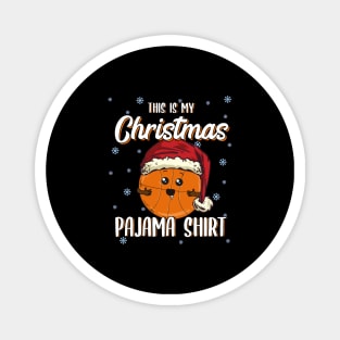 Basketball Christmas Gift Christmas Pajama Kawaii Magnet